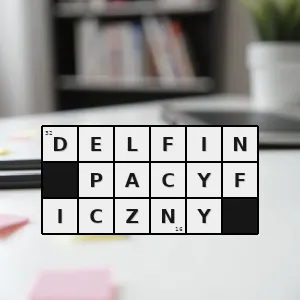Rozwiązanie krzyżówki: delfin skośnozęby - delfin pacyficzny | hasła, synonimy i podpowiedzi Hasło krzyżówkowe delfin skośnozęby - delfin pacyficzny – rozwiązanie, synonimy, podpowiedzi i definicje krzyżówkowe
